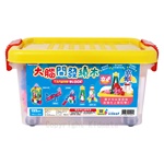 【台灣製】大腦開發(井字)積木-桶裝135pcs KIDMATE