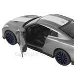 1:32授權聲光合金車(67)Nissan GT-R(R35)灰
