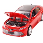 1:34授權聲光合金車(58)Toyota Camry紅