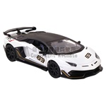 1:32授權聲光合金車(62)Lamborghini Aventador SVJ白