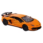 1:32授權聲光合金車(63)Lamborghini Aventador SVJ橘
