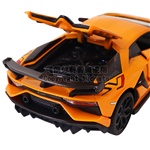 1:32授權聲光合金車(63)Lamborghini Aventador SVJ橘