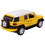 1:32授權聲光合金車(36)Toyota FJ Cruiser黃
