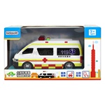 台灣好車隊-迷你格紋救護車 KIDMATE