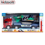 台灣好車隊-迷你拖板車+挖土機 KIDMATE
