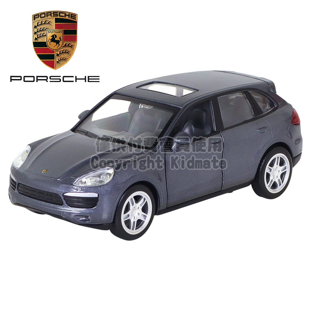 1:32授權聲光合金車(14)Porsche Cayenne S灰