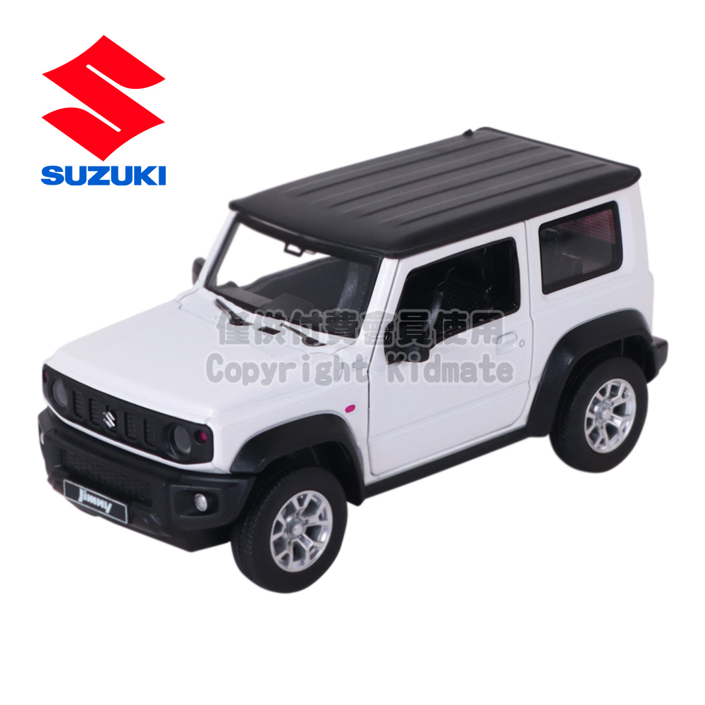 1:26授權聲光合金車(64)Suzuki Jimny 2018白