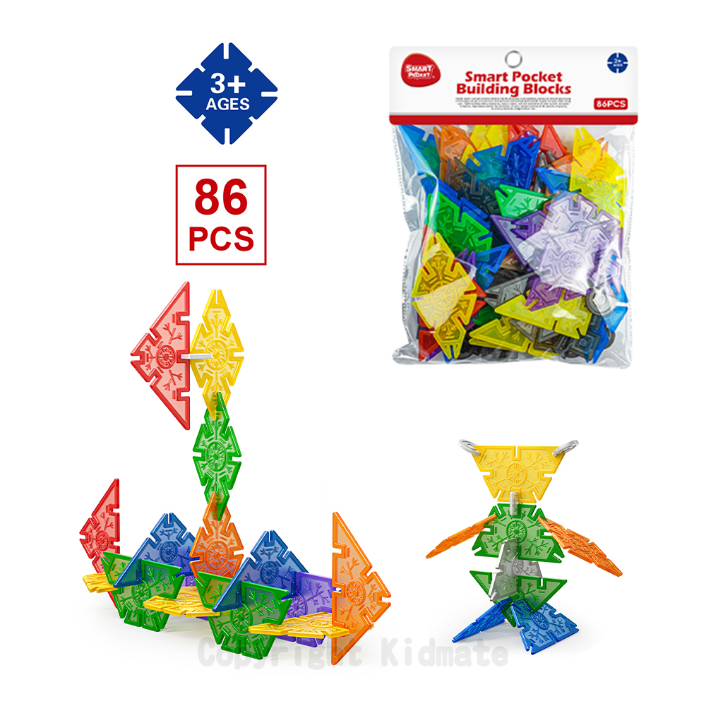 袋裝3合1雪花片86pcs
