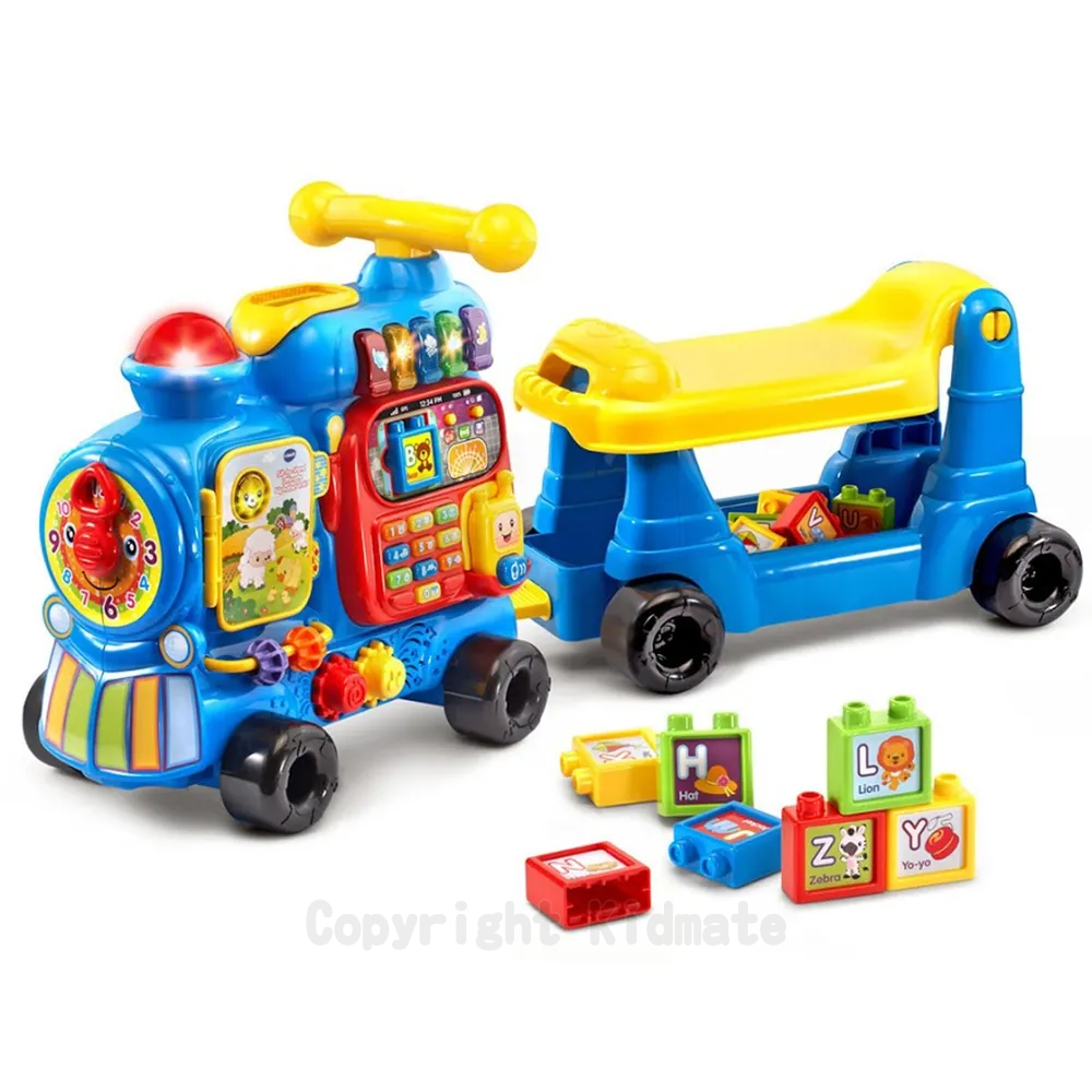 Vtech 4合1智慧積木學習車-藍