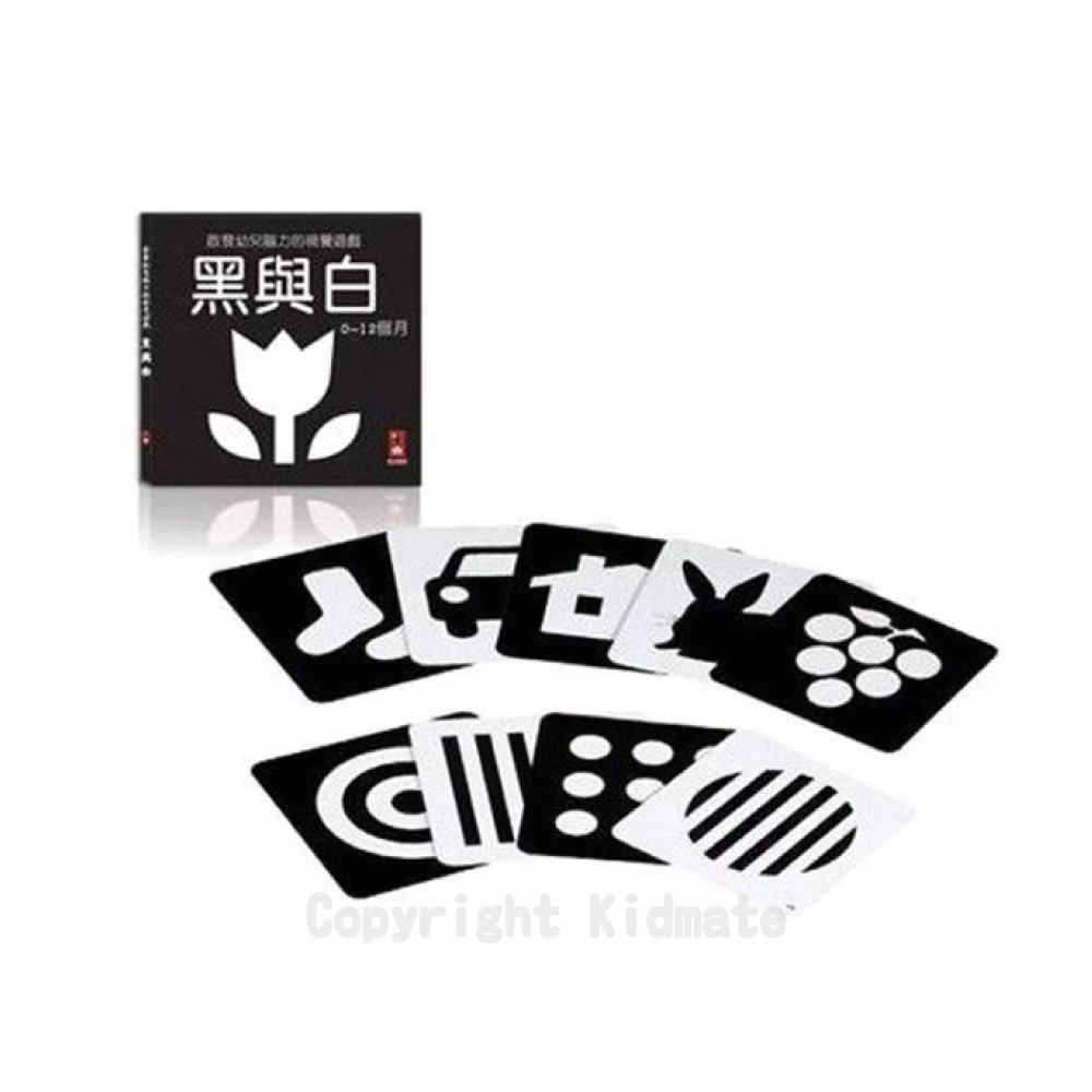 黑與白(啟發幼兒腦力的視覺遊戲)