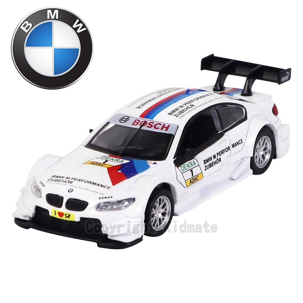 1:42授權彩繪合金車(11)BMW M3 DTM白