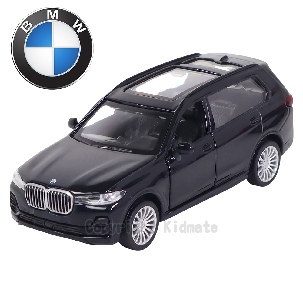 1:44授權合金車(76)BMW X7黑