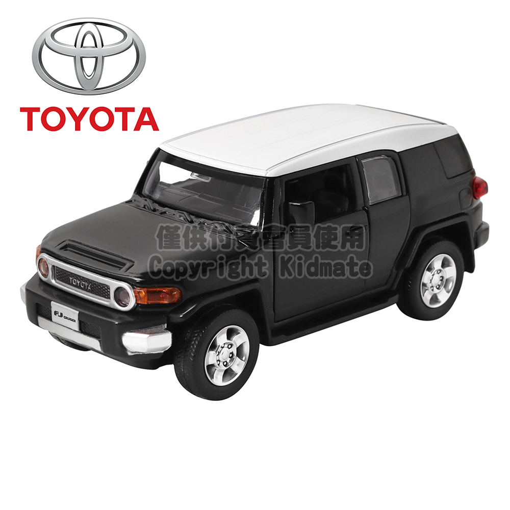 1:32授權聲光合金車(36)Toyota FJ Cruiser黑