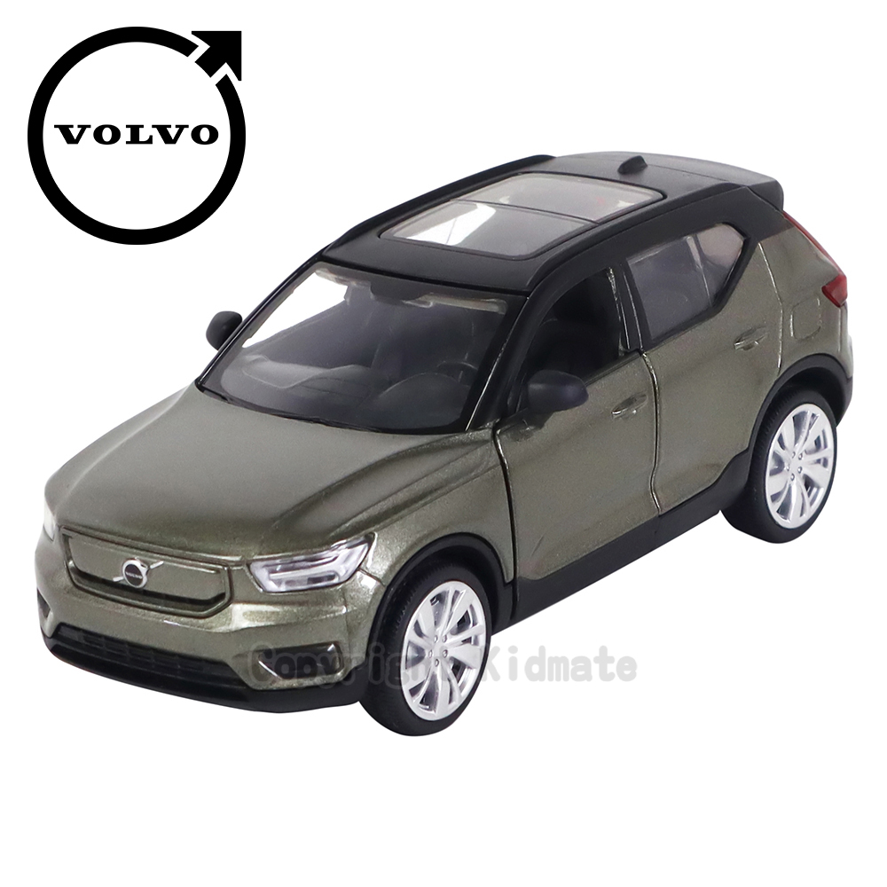 1:32授權聲光合金車(70)Volvo XC40綠