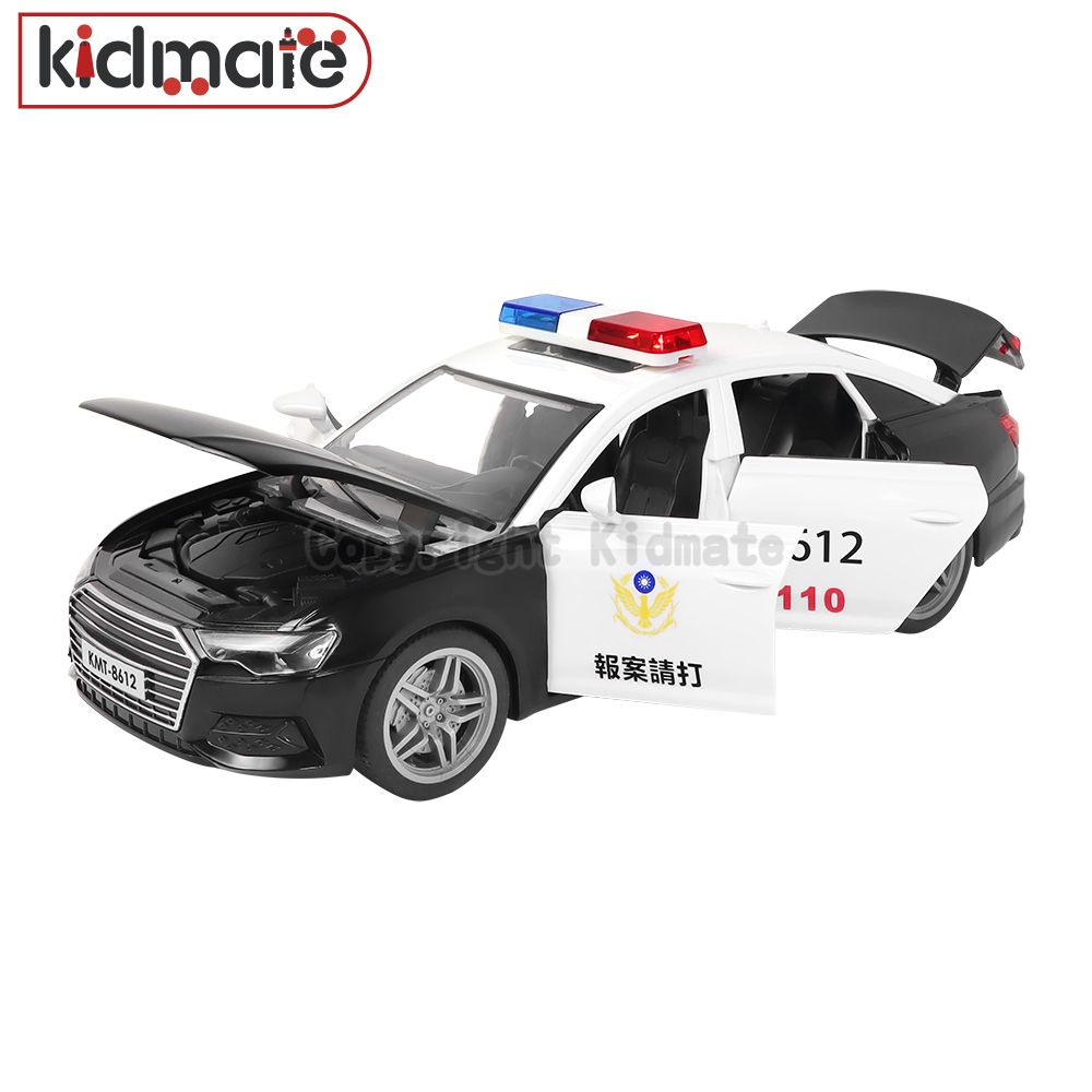 台灣好車隊-警車(開門版) KIDMATE